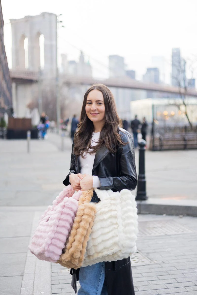 Annie Bag - Ripple Cream - Image 5