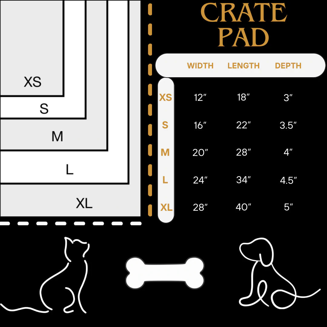 Brown Plume Pet Crate Pad - Image 5