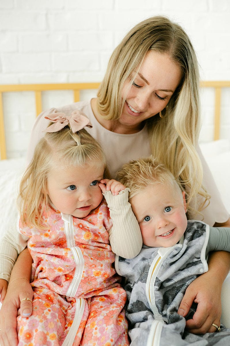 Boho Floral Wearable Minky Blanket - Image 5