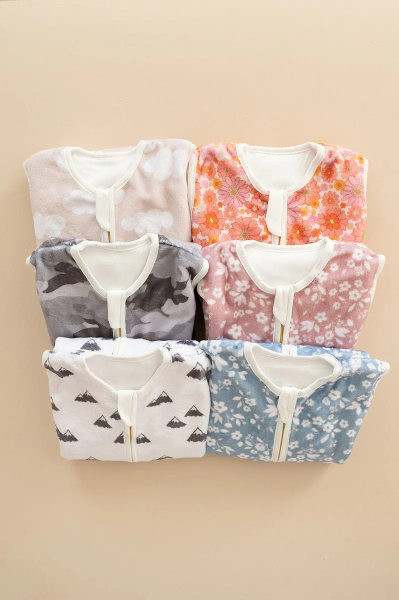 Clouds Wearable Minky Blanket - Image 9