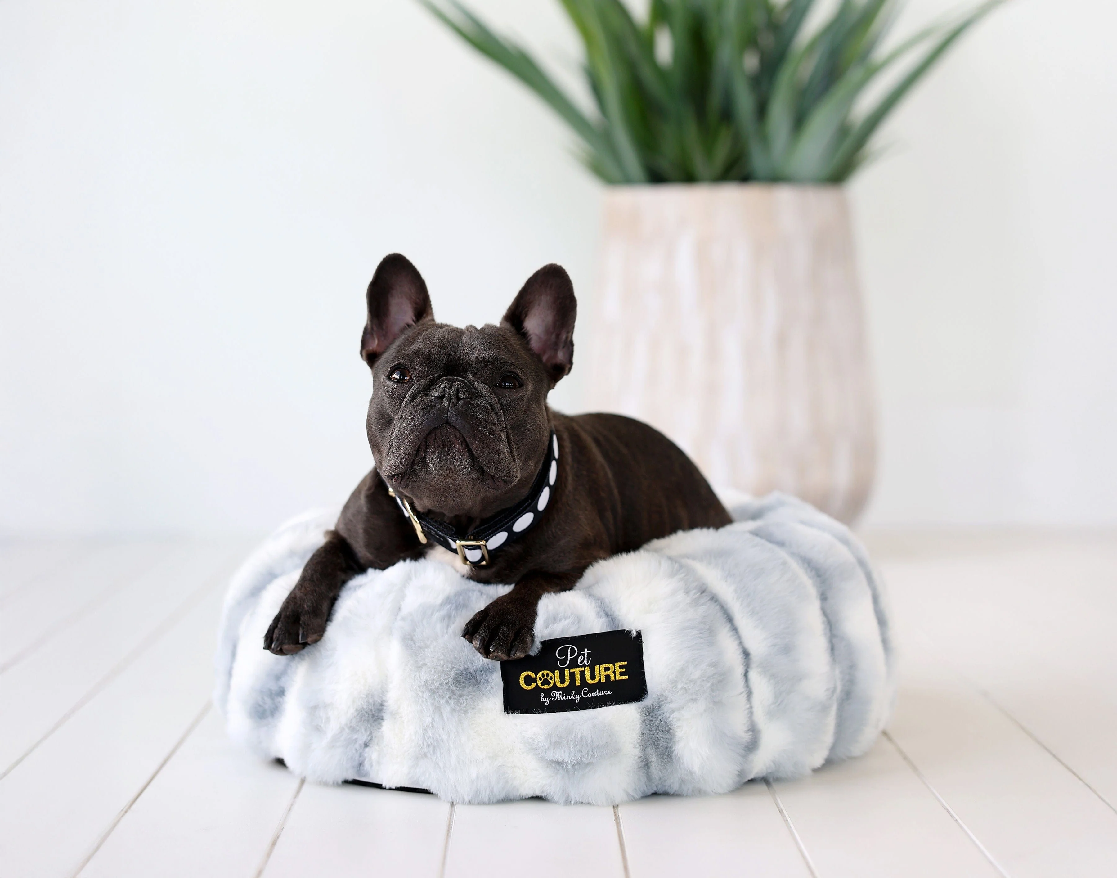 Cloudy Day Blue Pet Bed - Image 5