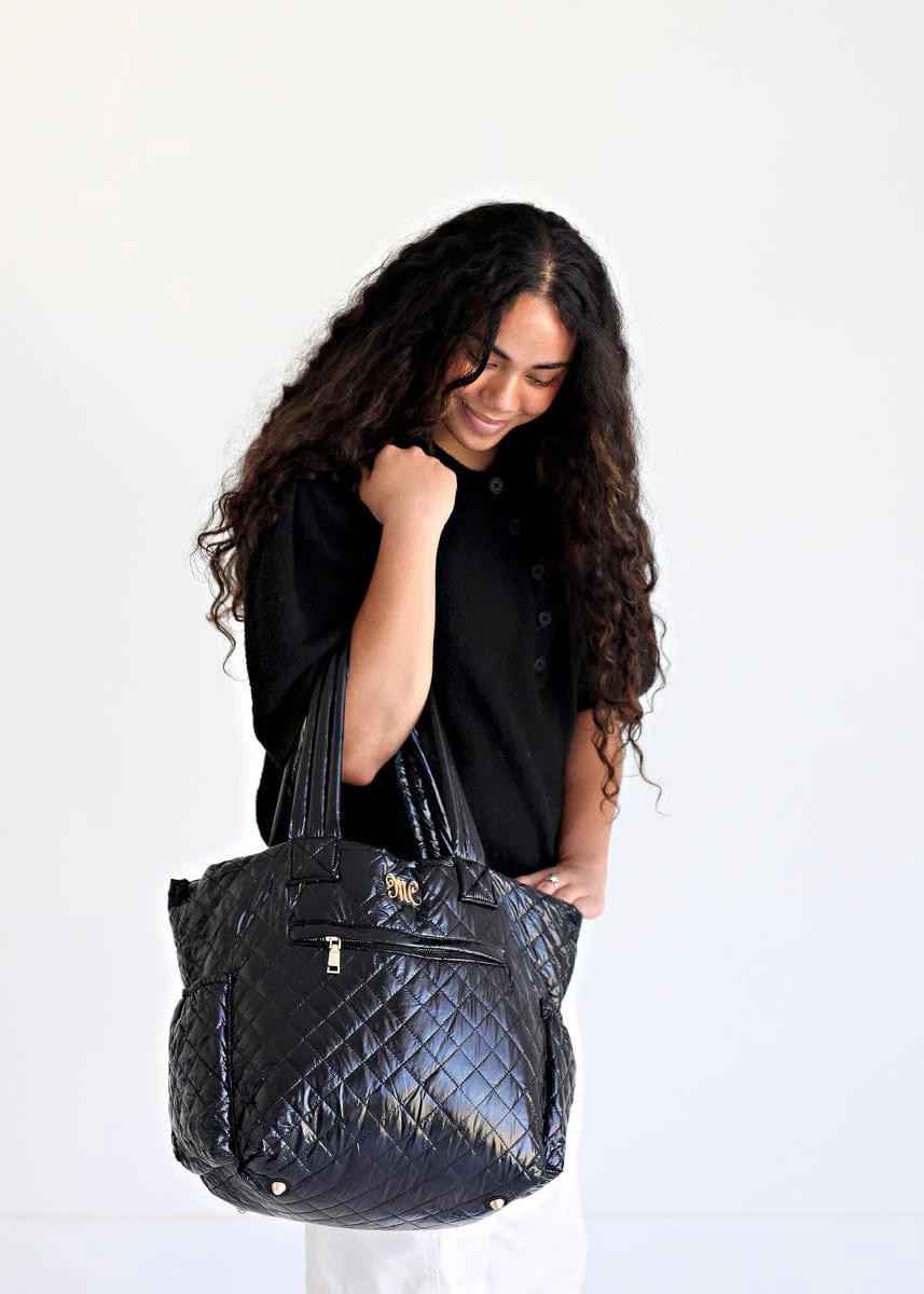 Everything Bag - Patent Leather Black - Image 4