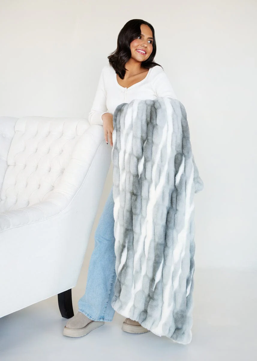 Hugs Swirl Licorice Blanket - Image 3