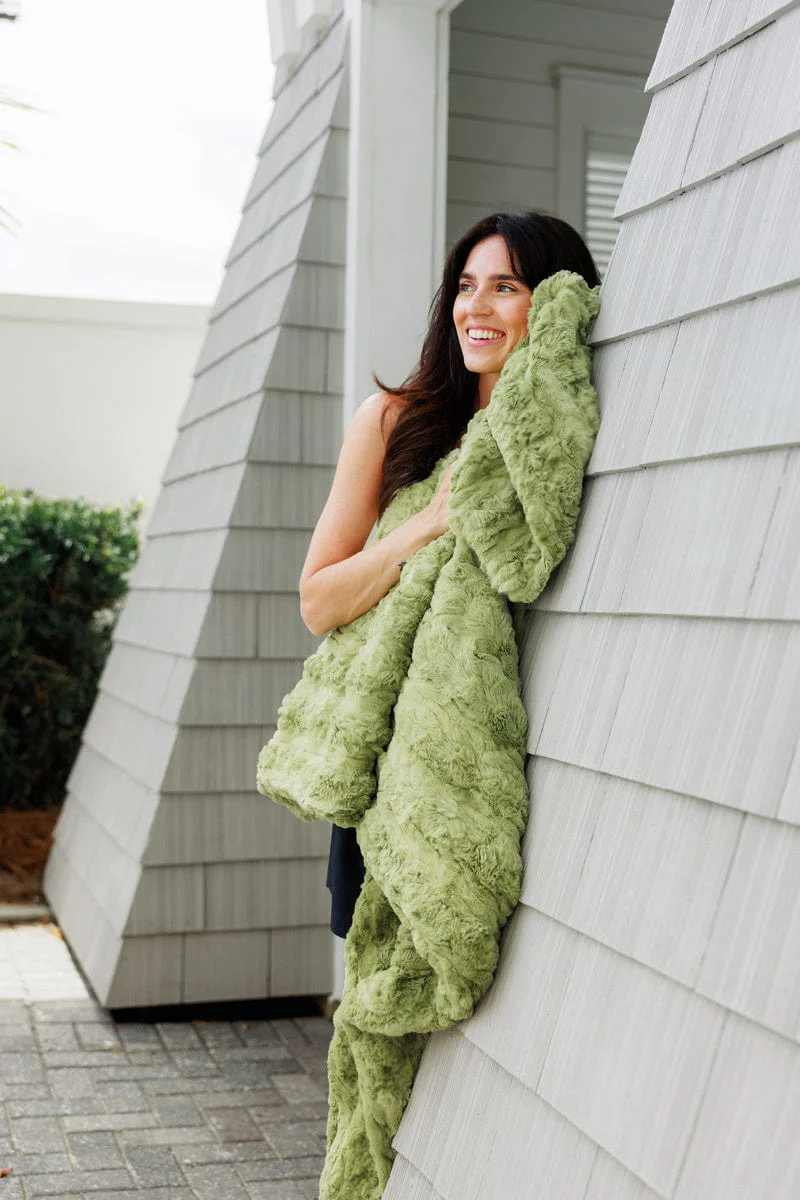 Ultra Sorbet Pear Blanket - Image 3